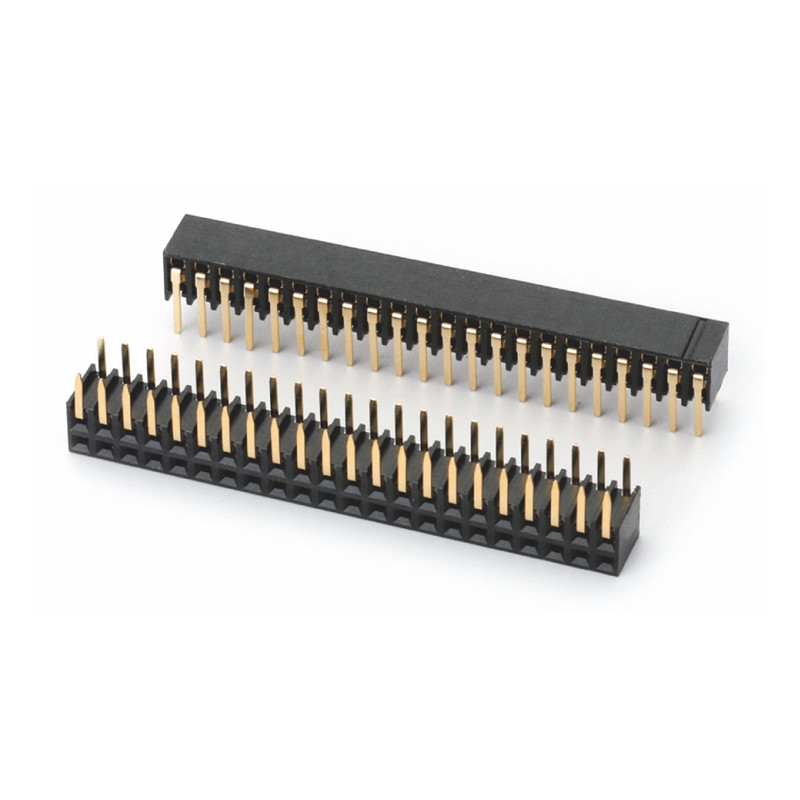 2.54 双侧插90度排母